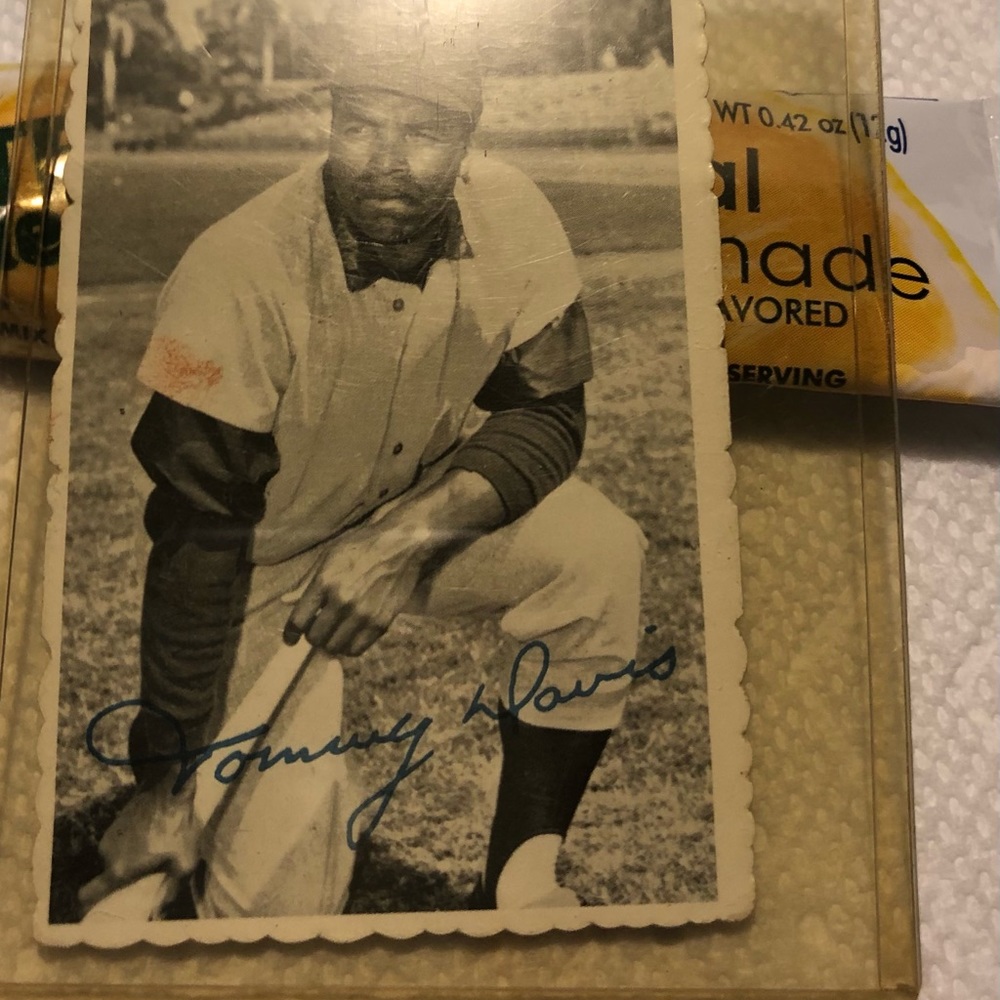 Tommy Davis TCG 15 photo Autograph ✍️